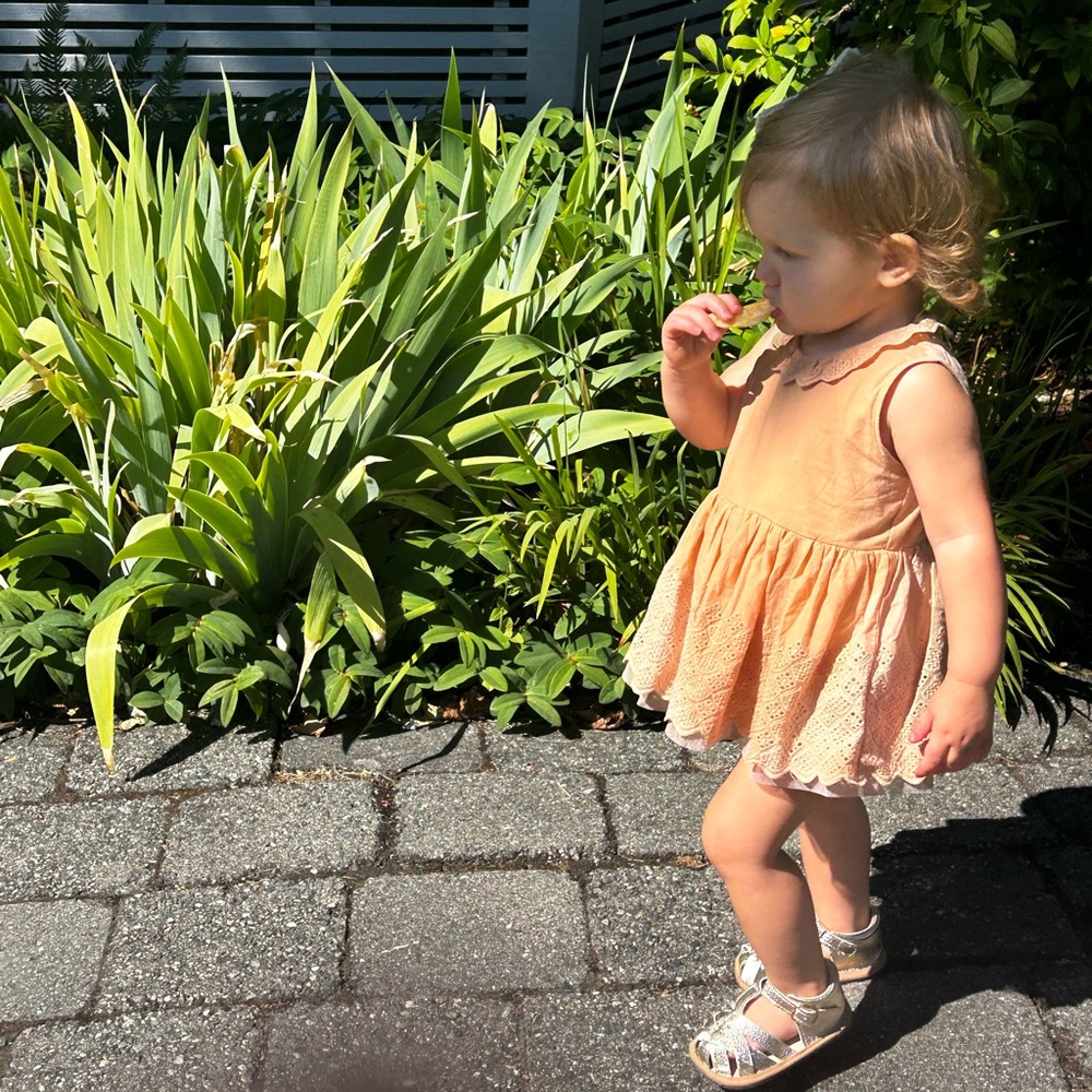 Noralee Georgia Romper - Antique